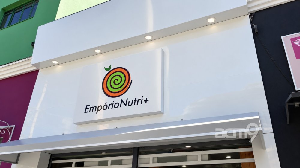 Fachada em ACM — Empório Nutri+