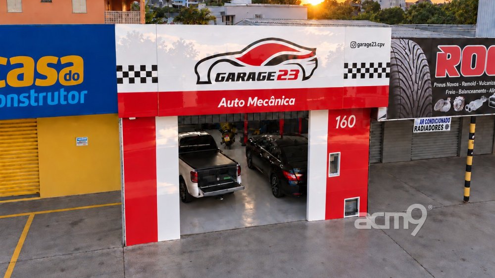 Fachada em ACM — Garage 23