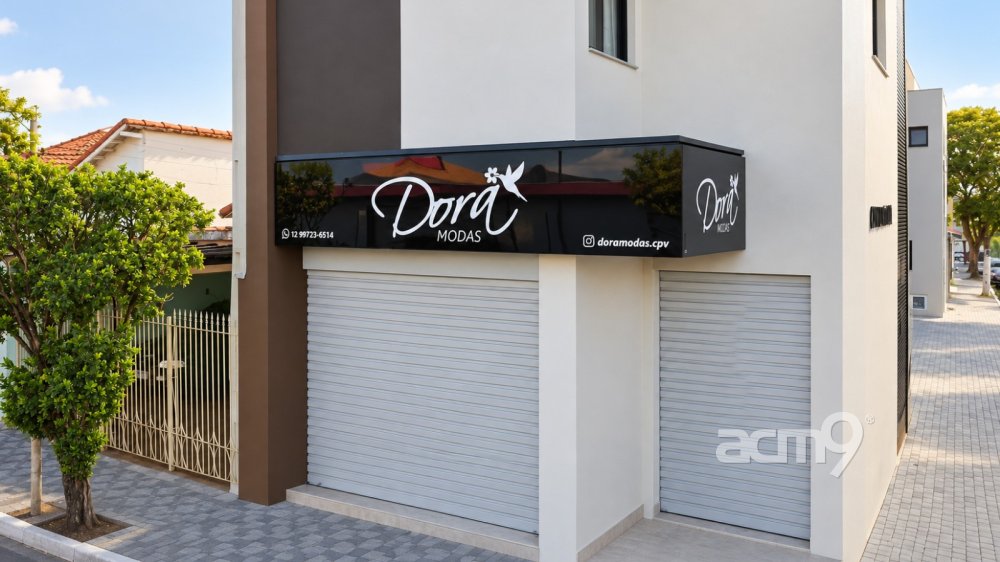 Fachada em ACM — Dora Modas