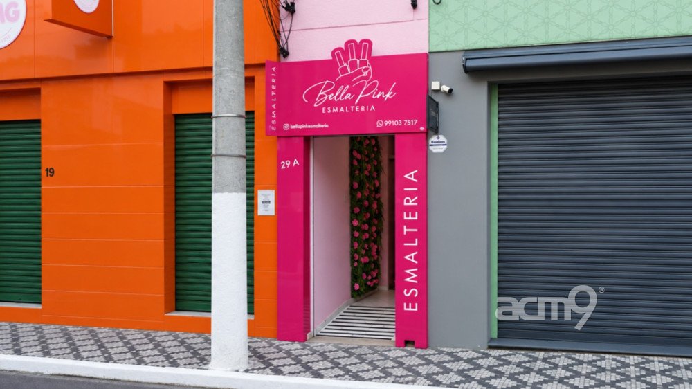 Fachada em ACM — Bella Pink