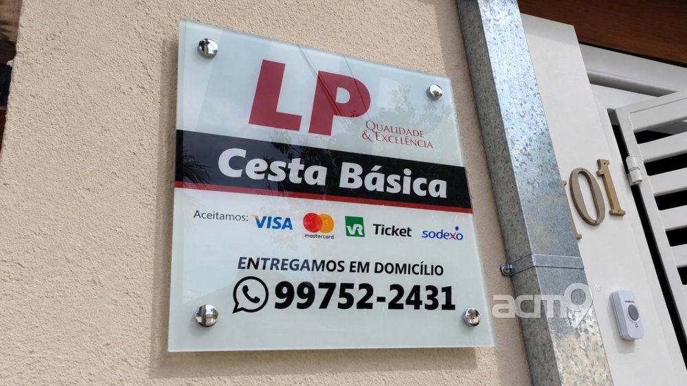 Painel em Vidro